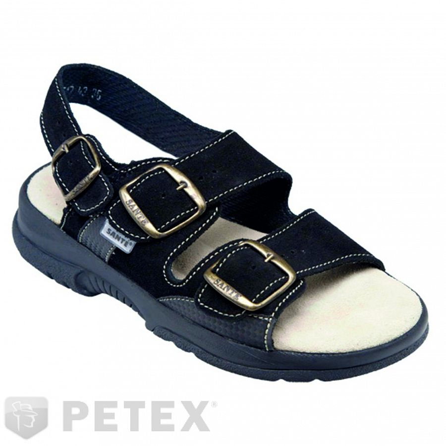 Obuv Santé N/517/45/68 pánský sandál černý vel. 44 - Obrázek Obuv Santé N/517/45/68 pánský sandál černý vel. 44 - Obrázek